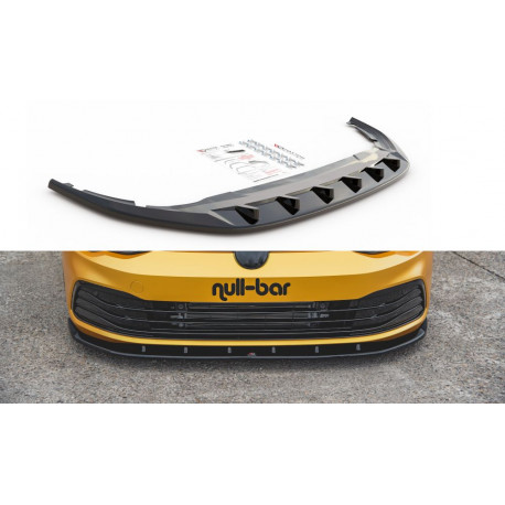 Bazár MAXTON DESIGN predný splitter pre VW Golf 8, V1 POŠKODENÉ | race-shop.sk