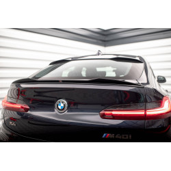 MAXTON DESIGN lip kufra 3D pre BMW X4 M-Pack G02, lesklá čierna