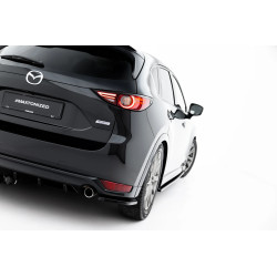 MAXTON DESIGN zadné bočné splittre pre Mazda CX-5 Mk2, lesklá čierna