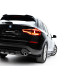 Body kit a vizuálne doplnky Zadný splitter (s vertikálnymi prvkami) V.2 BMW X3 G01 | race-shop.sk