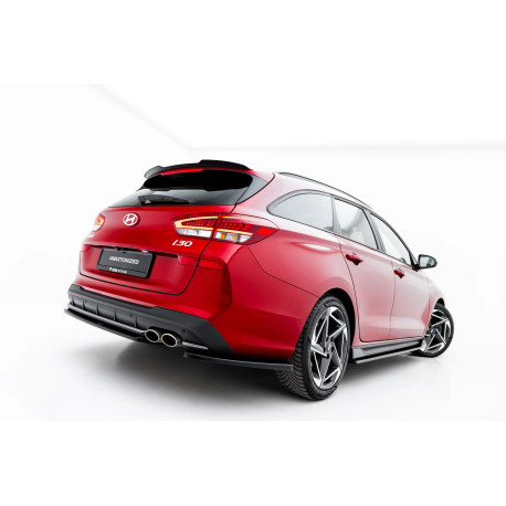 Body kit a vizuálne doplnky Rear Side Splitters V.1 Hyundai I30 N-Line Wagon Mk3 Facelift | race-shop.sk