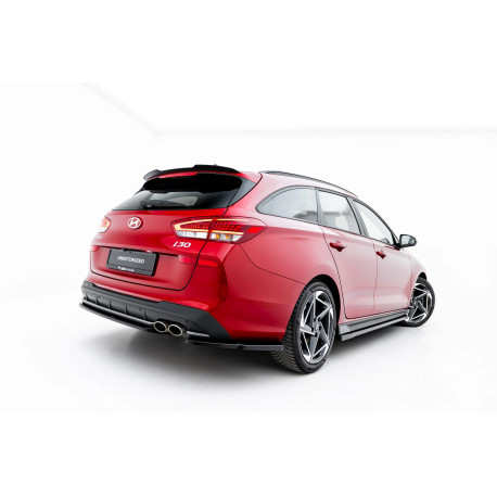 Body kit a vizuálne doplnky Rear Side Splitters V.2 Hyundai I30 N-Line Wagon Mk3 Facelift | race-shop.sk