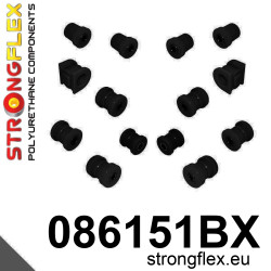 STRONGFLEX - 086151BX: Sada silentblokov zadnej nápravy AP1