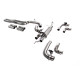 Milltek GPF-back exhaust for Audi RS3 Saloon/Sedan 400PS (non-GPF) 2022+ - Loudest