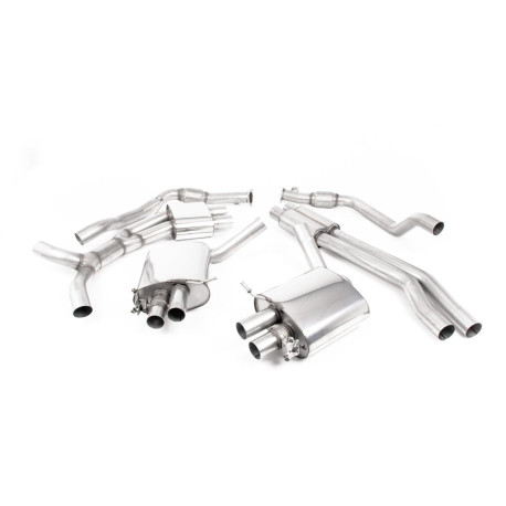 Výfukové systémy Milltek Milltek Cat-back exhaust resonated for Audi RS5 2.9 V6 Turbo Sportback (B9.5) (non-GPF) 2019+ - Polished tips | race-shop.sk