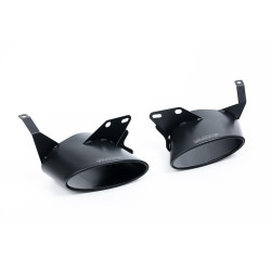 Milltek GPF-back exhaust (louder) for Audi RS7 4.0 V8 bi-turbo (C8) (GPF) 2019+ - Cerakote black tips