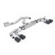 Výfukové systémy Milltek Milltek GPF-back exhaust (loudest) for Audi S3 Sportback 310PS & 333PS (8Y) (GPF) 2020+ - Carbon tips | race-shop.sk