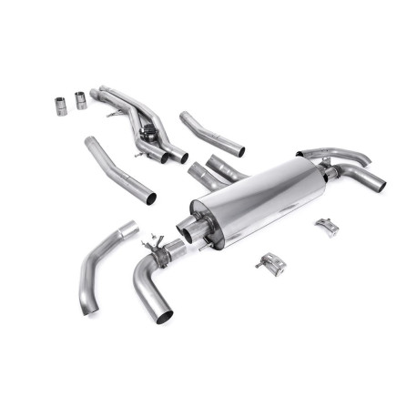 Výfukové systémy Milltek Milltek Front pipe-back exhaust for Audi SQ7 4.0 V8 TT (non-GPF) 2021+ | race-shop.sk