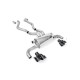 Milltek GPF-back exhaust for BMW M340i (G20/G21) XDrive Saloon/Touring (GPF) 2019+ - Black tips