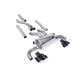 Milltek Cat-back exhaust for BMW M340i (G20/G21) XDrive Saloon/Touring (GPF) 2019+ - Black tips