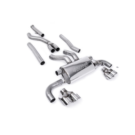 Výfukové systémy Milltek Milltek Cat-back exhaust for BMW M340i (G20/G21) XDrive Saloon/Touring (GPF) 2019+ - Polished tips | race-shop.sk