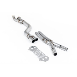 Milltek Secondary cat bypass for BMW M3 (G80) S58 3.0 Turbo (non-GPF, OE) 2021+