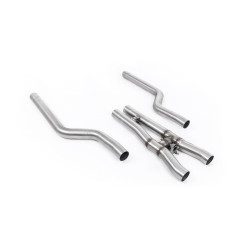 Milltek GPF bypass pipe for BMW M8 (F91/F92) 4.4l V8 Twin Turbo Coupe/Cabrio (GPF) 2020+