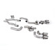 Milltek GPF-back exhaust valved for BMW M8 (F91/F92) 4.4l V8 Twin Turbo Coupe/Cabrio (GPF) 2020+ - Polished tips