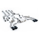 Milltek Cat-back exhaust for BMW X4 X4M/X4M Comp 3.0 (G02) (non-GPF) 2022+ - Cerakote black tips
