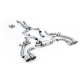 Milltek Axle-back exhaust for BMW X4 X4M/X4M Comp 3.0 (G02) (non-GPF) 2022+ - Titanium tips