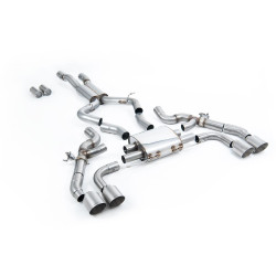 Milltek Axle-back exhaust for BMW X4 X4M/X4M Comp 3.0 (G02) (non-GPF) 2022+ - Titanium tips