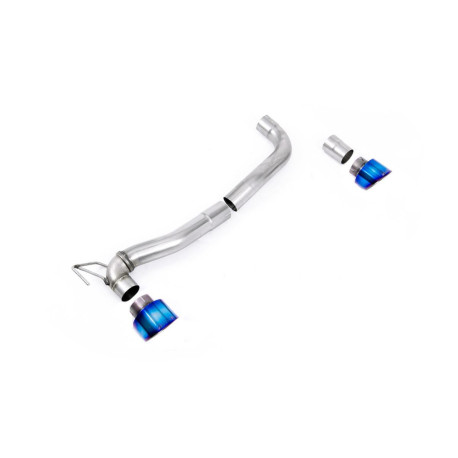 Výfukové systémy Milltek Milltek Maxton Designs Dual Outlet Upgrade Kit for Ford Fiesta Mk8 & Mk8.5 ST EcoBoost (non-GPF) 2020+ - Burnt titanium tips | race-shop.sk