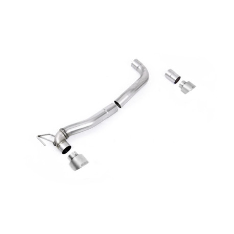 Výfukové systémy Milltek Milltek Maxton Designs Dual Outlet Upgrade Kit for Ford Fiesta Mk8 & Mk8.5 ST EcoBoost (non-GPF) 2020+ - Titanium tips | race-shop.sk
