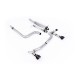 Výfukové systémy Milltek Milltek Cat-back exhaust for Ford Fiesta Mk8 & Mk8.5 ST 1.5 EcoBoost 200PS (non-GPF) 2020+ - Dual black tips | race-shop.sk