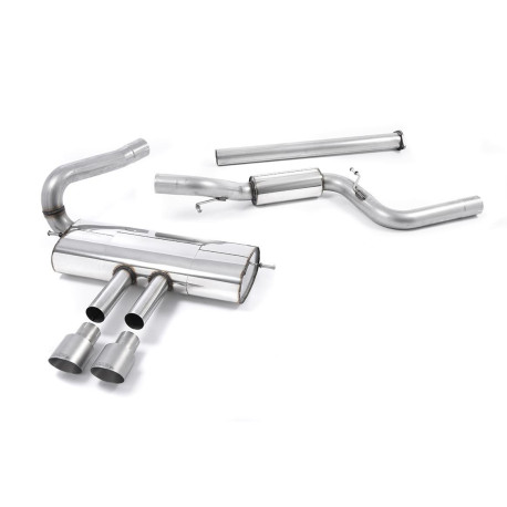 Výfukové systémy Milltek Milltek Cat-back exhaust non-resonated for Ford Focus Mk3 ST Estate/Sedan/Limousine (non-GPF) 2012-2018 - Titanium tips | race-shop.sk