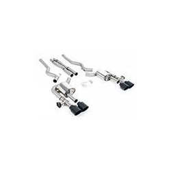 Milltek Cat-back exhaust valved for Ford Mustang 5.0 V8 Dark Horse (non-GPF) 2024+ - Cerakote black tips