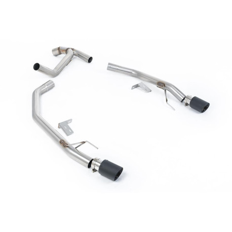 Výfukové systémy Milltek Milltek Axle-back exhaust for Ford Ranger 2.0TDCI 205PS Bi-Turbo Diesel (T9) (non-GPF) 2023+ - Carbon tips | race-shop.sk
