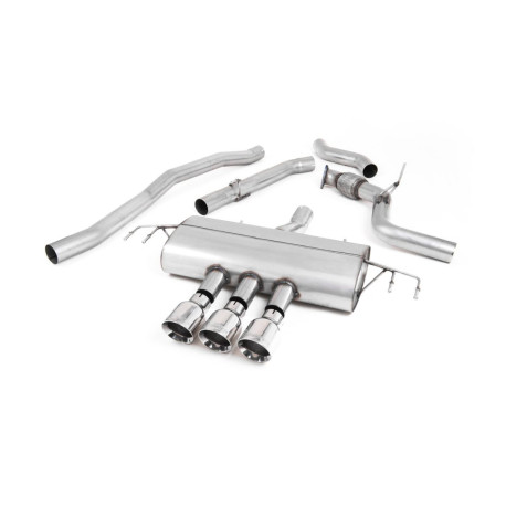 Výfukové systémy Milltek Milltek Cat-back exhaust (louder) for Honda Civic 1.5T Si 5 Door Hatch (FK7) (non-GPF) 2015+ - Polished tips | race-shop.sk