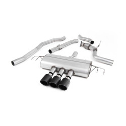 Milltek Cat-back exhaust (louder) for Honda Civic 1.5T Si 5 Door Hatch (FK7) (non-GPF) 2015+ - Carbon tips