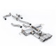 Milltek Cat-back exhaust resonated for Acura Integra Type S 2.0 Turbo 320hp (DE5) (non-GPF) 2023+ - Brushed titanium tips