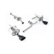 Výfukové systémy Milltek Milltek Cat-back exhaust for Honda S2000 2.0 and 2.2 litre (AP2) (non-GPF) 2004-2009 - Cerakote black tips | race-shop.sk