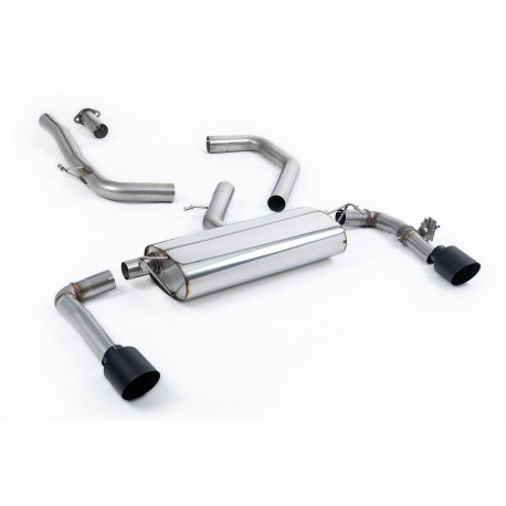 Výfukové systémy Milltek Milltek GPF-back exhaust for Kia Ceed GT 1.6 Turbo 2021+ - Cerakote black tips | race-shop.sk
