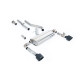 Výfukové systémy Milltek Milltek GPF-back exhaust valved for Hyundai Kona N 2.0L Turbo 280ps (GPF) 2022+ - Cerakote black tips | race-shop.sk