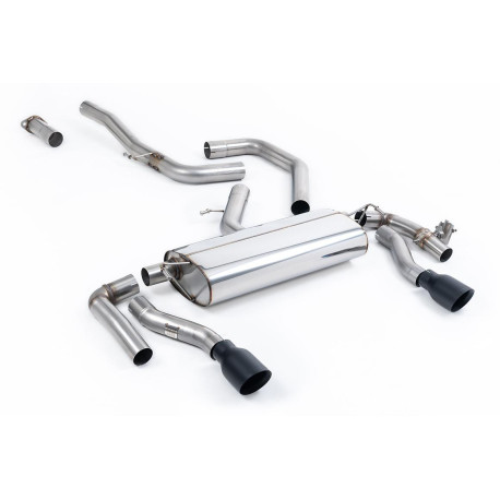 Výfukové systémy Milltek Milltek GPF-back exhaust for Kia Proceed GT 1.6 Turbo 2019+ - Dual Cerakote black tips | race-shop.sk