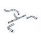 Milltek GPF-back exhaust non-resonated for INEOS Grenadier B57 3.0 I6 Turbo Diesel (non-GPF) 2023+ - Twin brushed titanium tips