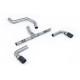 Milltek GPF-back exhaust non-resonated for INEOS Grenadier B57 3.0 I6 Turbo Diesel (non-GPF) 2023+ - Carbon tips