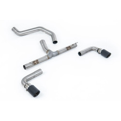 Milltek GPF-back exhaust non-resonated for INEOS Grenadier B57 3.0 I6 Turbo Diesel (non-GPF) 2023+ - Carbon tips