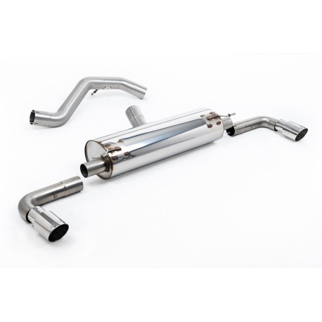 Výfukové systémy Milltek Milltek GPF-back exhaust resonated for INEOS Grenadier B57 3.0 I6 Turbo Diesel (non-GPF) 2023+ - Twin polished tips | race-shop.sk