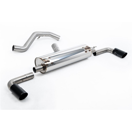 Výfukové systémy Milltek Milltek GPF-back exhaust resonated for INEOS Grenadier B57 3.0 I6 Turbo Diesel (non-GPF) 2023+ - Premium Cerakote black tips | race-shop.sk