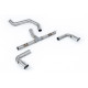 Milltek GPF-back exhaust non-resonated for INEOS Grenadier B58 3.0 I6 Turbo Petrol (non-GPF) 2023+ - Twin polished tips