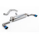 Výfukové systémy Milltek Milltek GPF-back exhaust resonated for INEOS Grenadier B58 3.0 I6 Turbo Petrol (non-GPF) 2023+ - Burnt/blue titanium tips | race-shop.sk