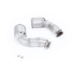 Milltek Large-bore downpipe with de-cat for Lamborghini Urus 4.0 Twin Turbo V8 650PS (non-GPF) 2018+