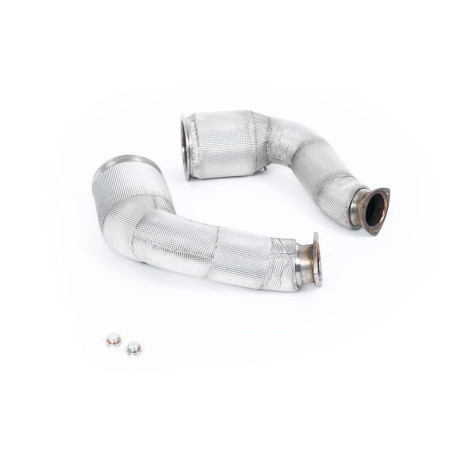 Výfukové systémy Milltek Milltek Large-bore downpipes with sports cats for Lamborghini Urus 4.0 Twin Turbo V8 650PS (non-GPF) 2018+ | race-shop.sk
