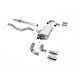 Výfukové systémy Milltek Milltek GPF-back exhaust (louder) for Land Rover Defender 110 2.0 I4 P300 & P400e (non-GPF) 2020+ - Quad polished tips | race-shop.sk