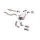 Milltek GPF-back exhaust for Land Rover Defender 110 2.0 I4 P300 & P400e (non-GPF) 2020+ - Quad polished tips