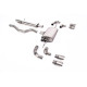 Milltek GPF-back exhaust for Land Rover Defender 110 3.0 I6 P400 (non-GPF) 2020+ - Quad titanium tips