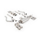 Výfukové systémy Milltek Milltek GPF-back exhaust resonated valved for Land Rover Defender 130 V8 425PS & 525PS (GPF) 2023+ - Brushed titanium tips | race-shop.sk