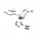 Milltek GPF-back exhaust for Land Rover Defender 90 3.0 I6 P400 (non-GPF) 2020+ - Quad polished tips