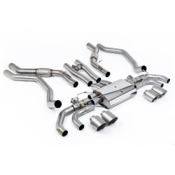 Milltek Cat-back exhaust for Range Rover Sport SV 4.4 Twin Turbo V8 (L461) (non-GPF) 2024+ - Brushed titanium tips