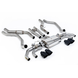 Milltek Cat-back exhaust for Range Rover Sport SV 4.4 Twin Turbo V8 (L461) (non-GPF) 2024+ - Cerakote black tips